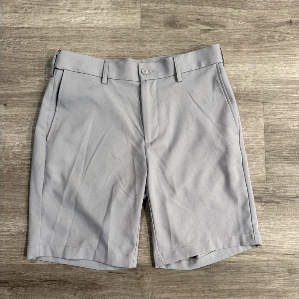 Grand Slam Light Gray Athletic Shorts